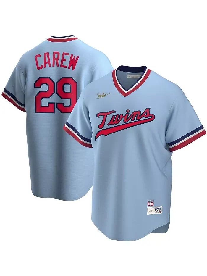 Мужская реплика джерси игрока Rod Carew Minnesota Twins Coop Nike — изображение 1 из 3