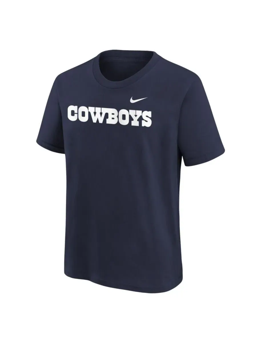 Футболка с принтом Dallas Cowboys Nike — изображение 3 из 3, темно-синий