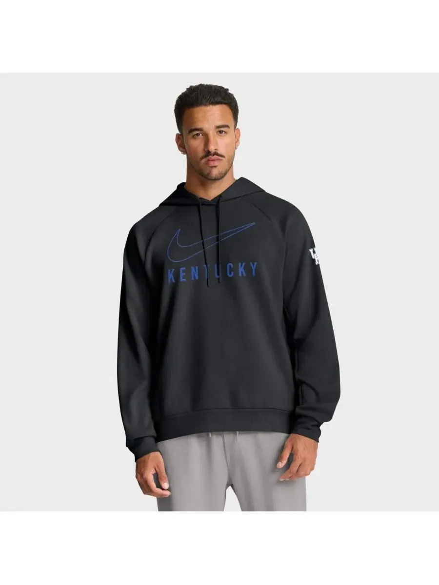 Толстовка с капюшоном Nike Premium Raglan Performance Pullover Hoodie — изображение 1 из 4, черный
