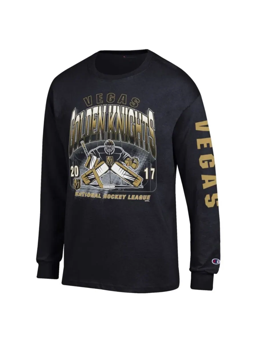 Футболка-джерси с длинным рукавом Vegas Golden Knights Champion — изображение 2 из 3, черный