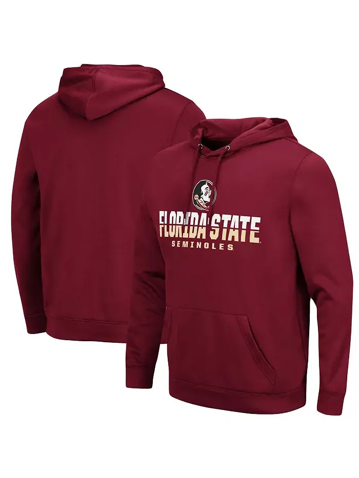 Мужская гранатовая толстовка с капюшоном Florida State Seminoles Lantern Colosseum — изображение 1 из 3