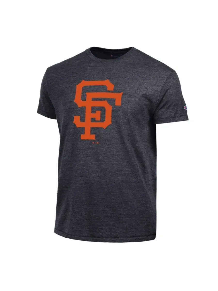 Футболка с длинным рукавом Cooperstown Logo Tri-Blend San Francisco Giants Champion — изображение 2 из 2, черный