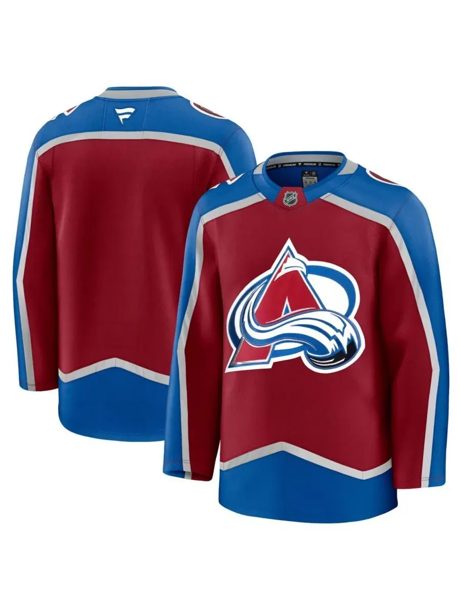 Домашний джерси Colorado Avalanche Premium Fanatics — изображение 1 из 3, бордовый