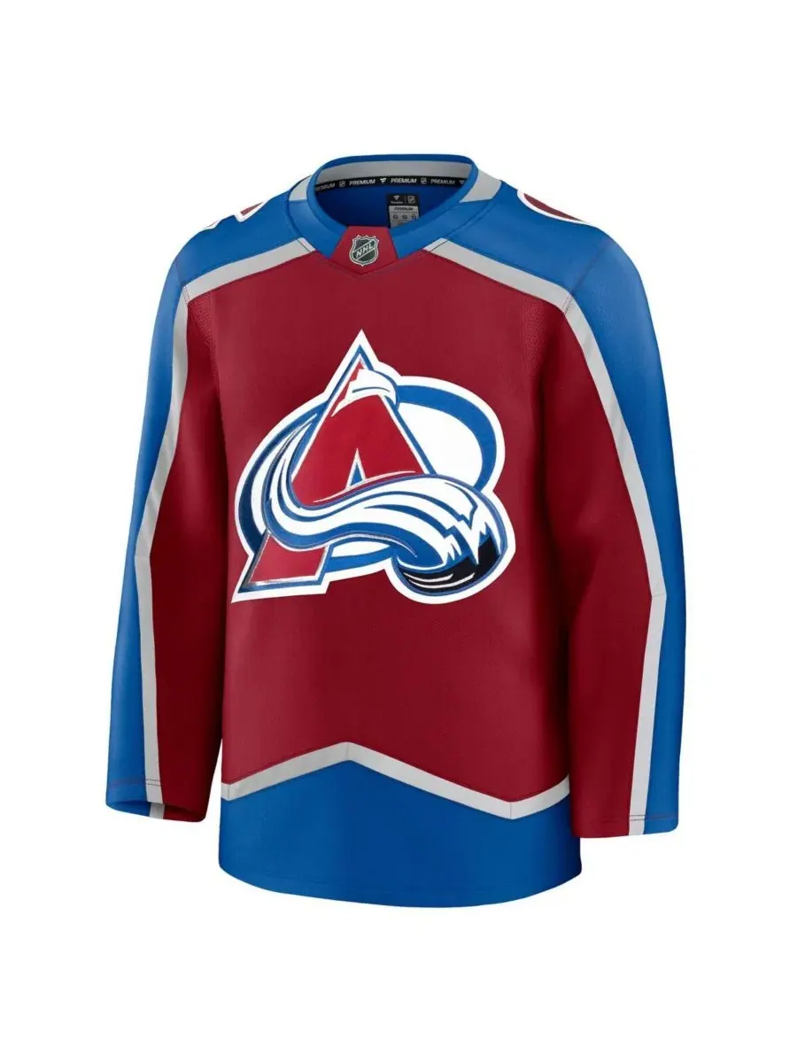 Домашний джерси Colorado Avalanche Premium Fanatics — изображение 2 из 3, бордовый
