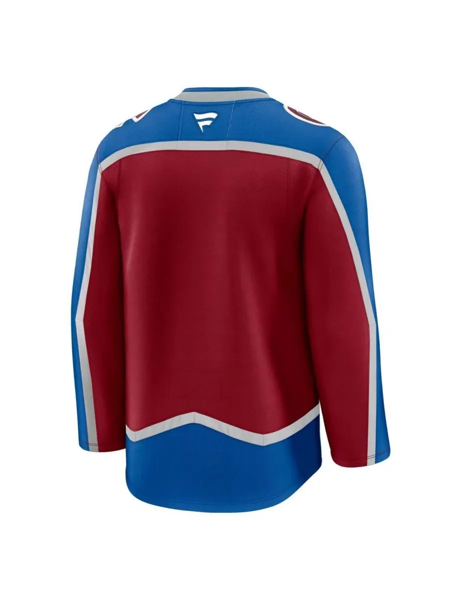 Домашний джерси Colorado Avalanche Premium Fanatics — изображение 3 из 3, бордовый