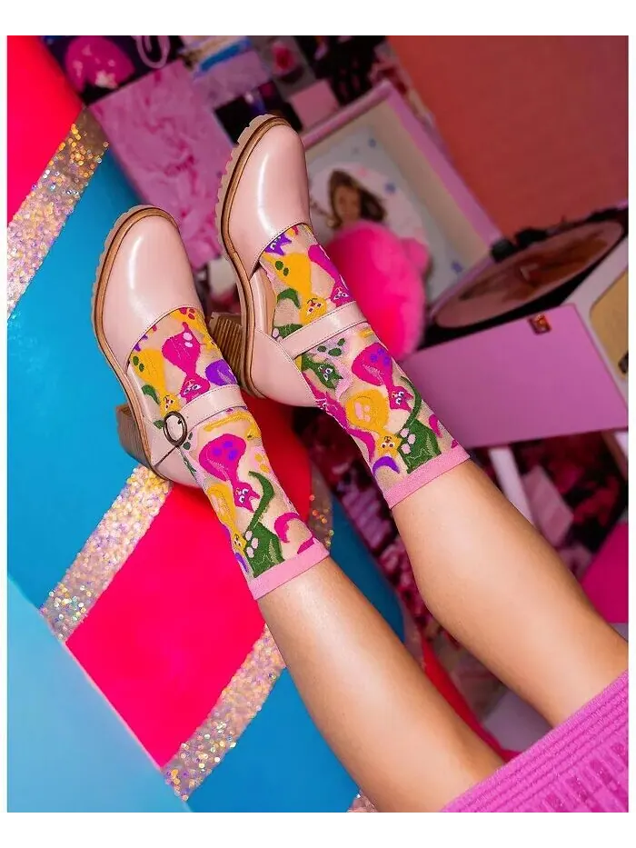 Женские прозрачные носки Dopamine Cats Sock Candy — изображение 3 из 3