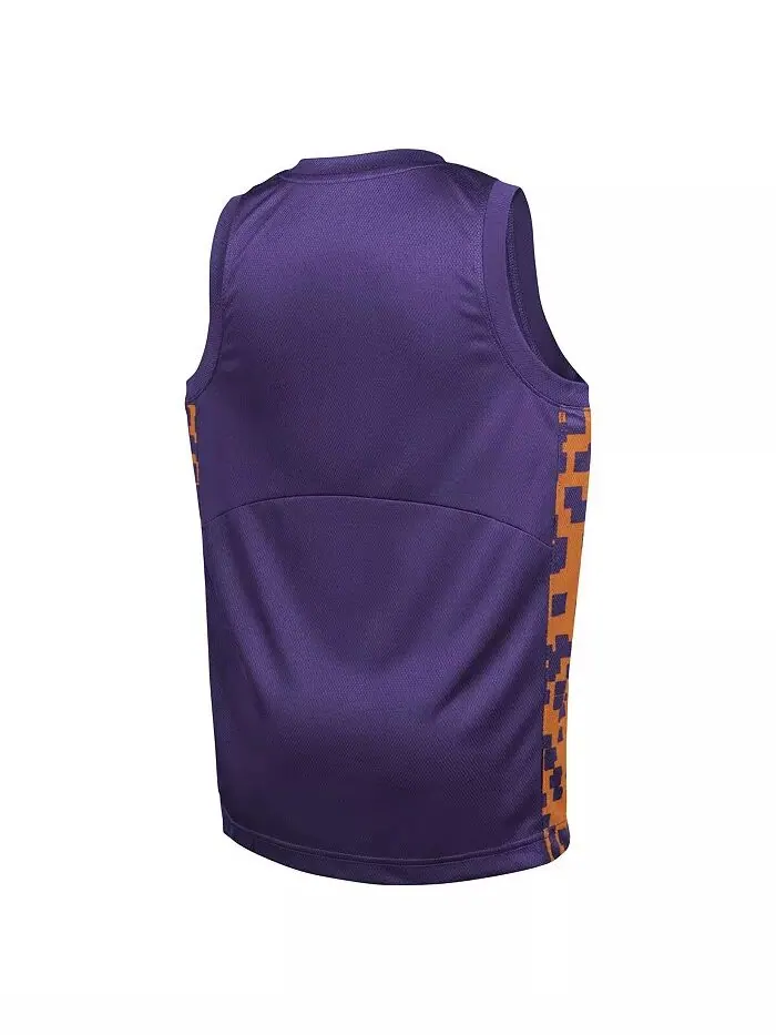 Футболка стартовой пятерки команды Big Boys and Girls Purple Phoenix Suns Courtside Nike — изображение 2 из 3