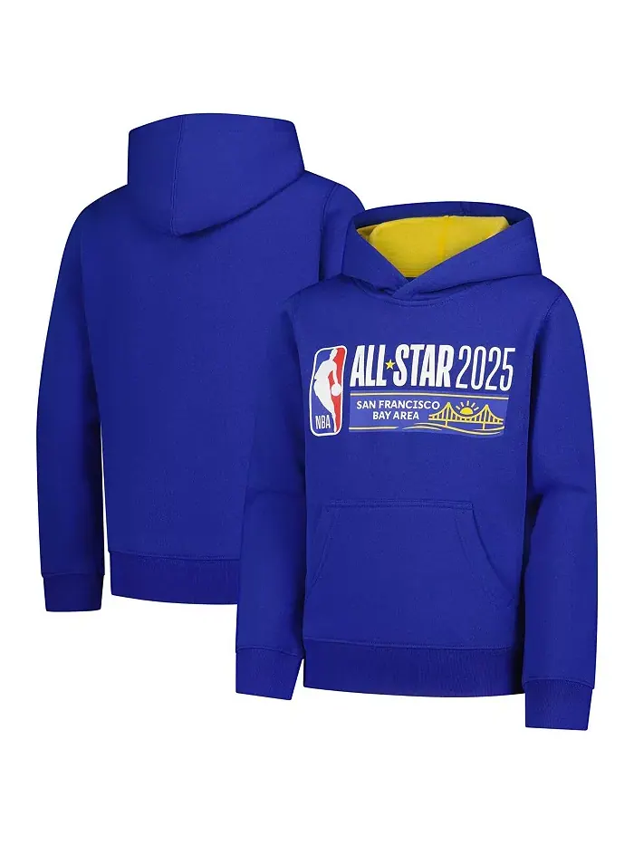 Большие мальчики и девочки Royal 2025 NBA All-Star Game худи Outerstuff — изображение 1 из 3