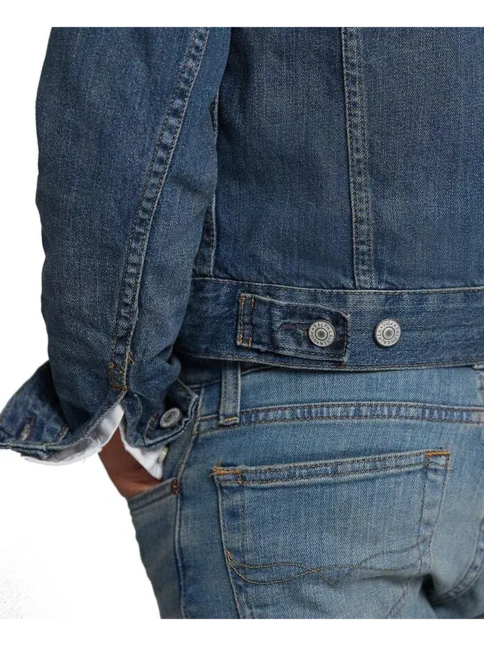 Джинсовая хлопковая куртка для мальчиков Big Boys Polo Ralph Lauren — изображение 2 из 8