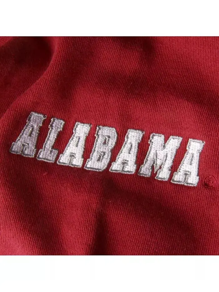 Женская толстовка с капюшоном Crimson Alabama Crimson Tide с большим логотипом Stadium Athletic — изображение 2 из 3