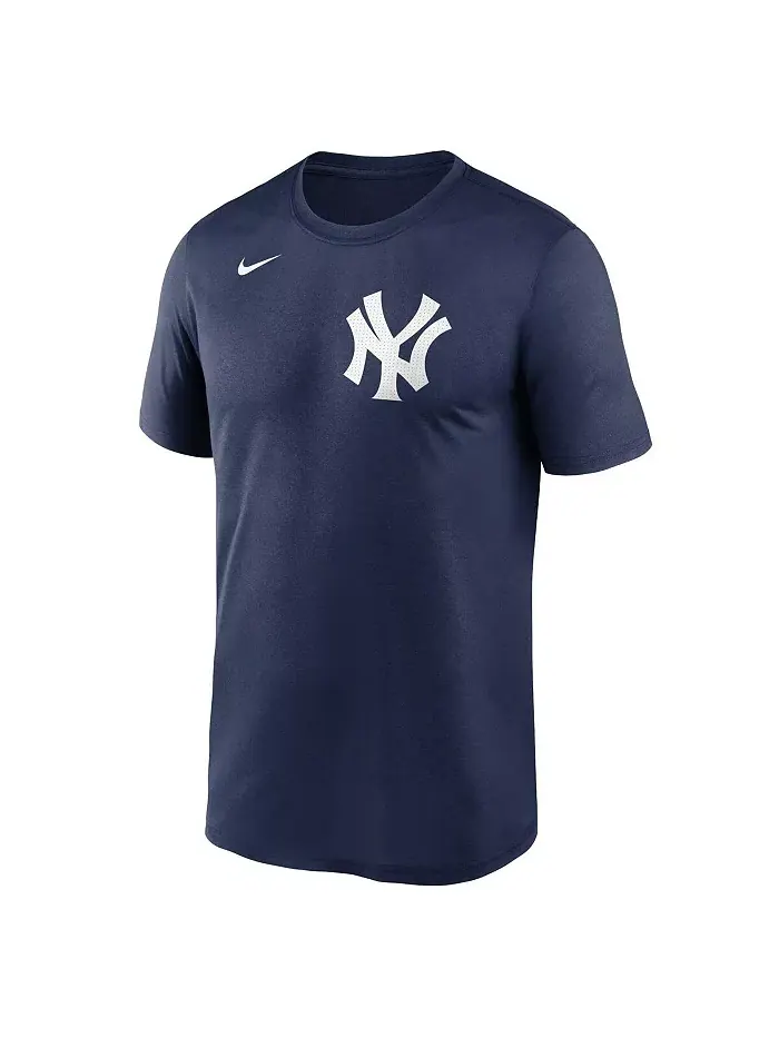 Мужская футболка New York Yankees Fuse Legend в синем цвете Nike — изображение 2 из 3