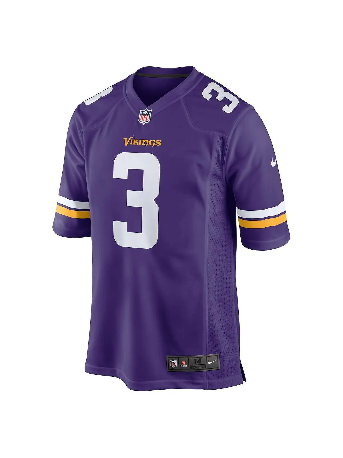 Мужское джерси Jordan Addison Purple Minnesota Vikings первого раунда драфта НФЛ 2023 года Nike — изображение 2 из 3