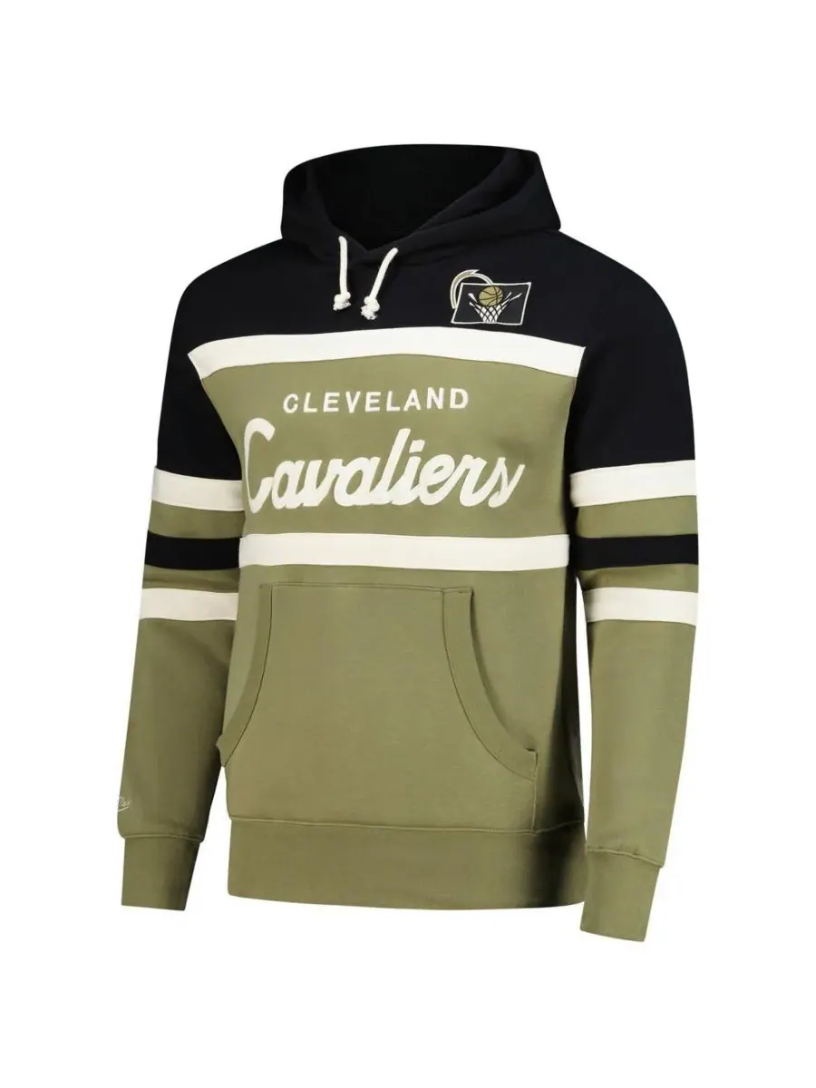 Mitchell & Ness Мужская толстовка с капюшоном Cleveland Cavaliers Double Clutch Head Coach — изображение 2 из 3