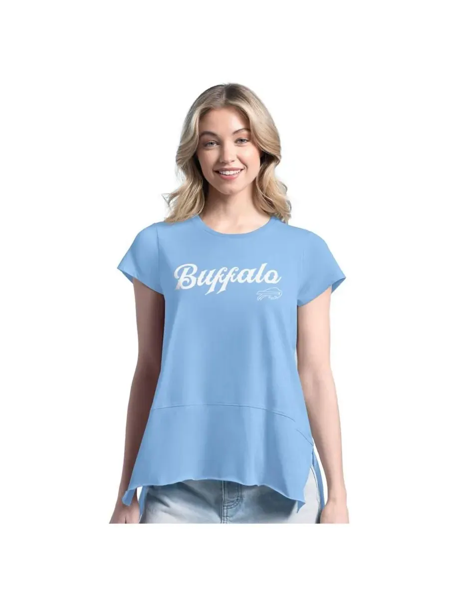 Margaritaville Женская синяя футболка Buffalo Bills Gametime Is Paradise — изображение 1 из 2, синий