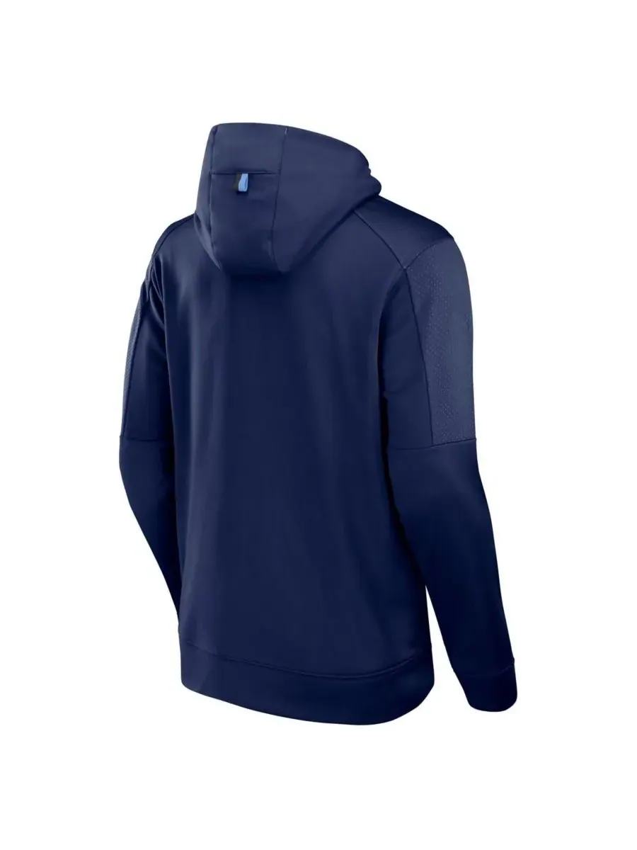 Fanatics Мужская темно-синяя толстовка на молнии Memphis Grizzlies Baller Defender Performance — изображение 3 из 3