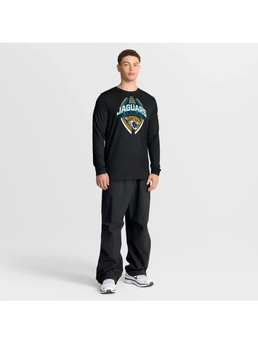 Nike Мужская черная футболка с длинным рукавом Jacksonville Jaguars Primetime Legend Icon — изображение 3 из 5, черный