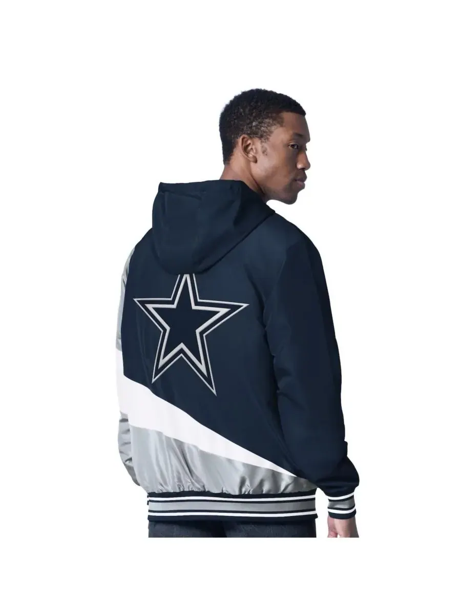 G-III Sports by Carl Banks Мужская двусторонняя куртка на молнии с логотипом Dallas Cowboys — изображение 2 из 2