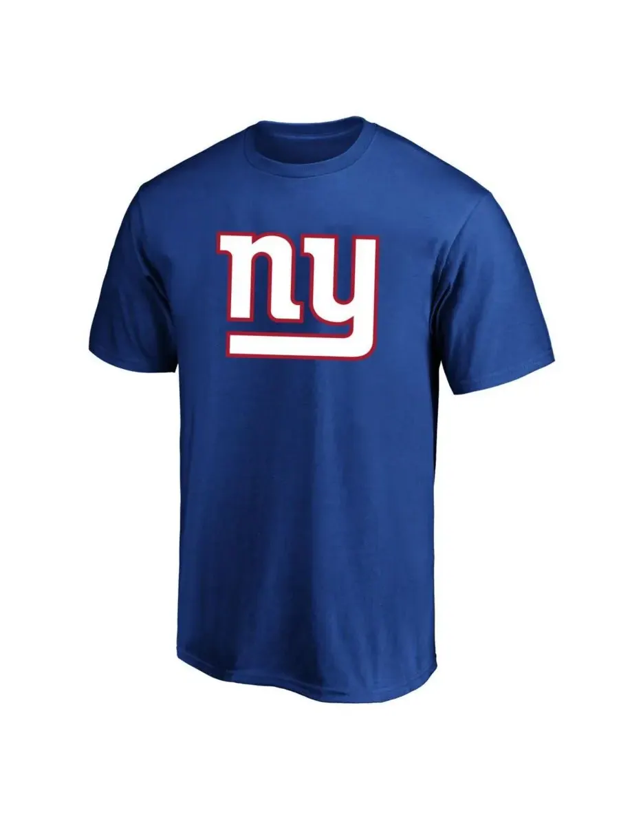 Мужская футболка Jaxson Dart Royal New York Giants большого размера с номером и фамилией Fanatics — изображение 3 из 3