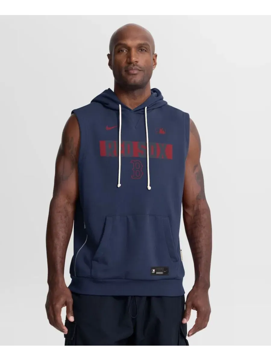 Безрукавка с капюшоном Dri-FIT Nike — изображение 1 из 4, темно-синий