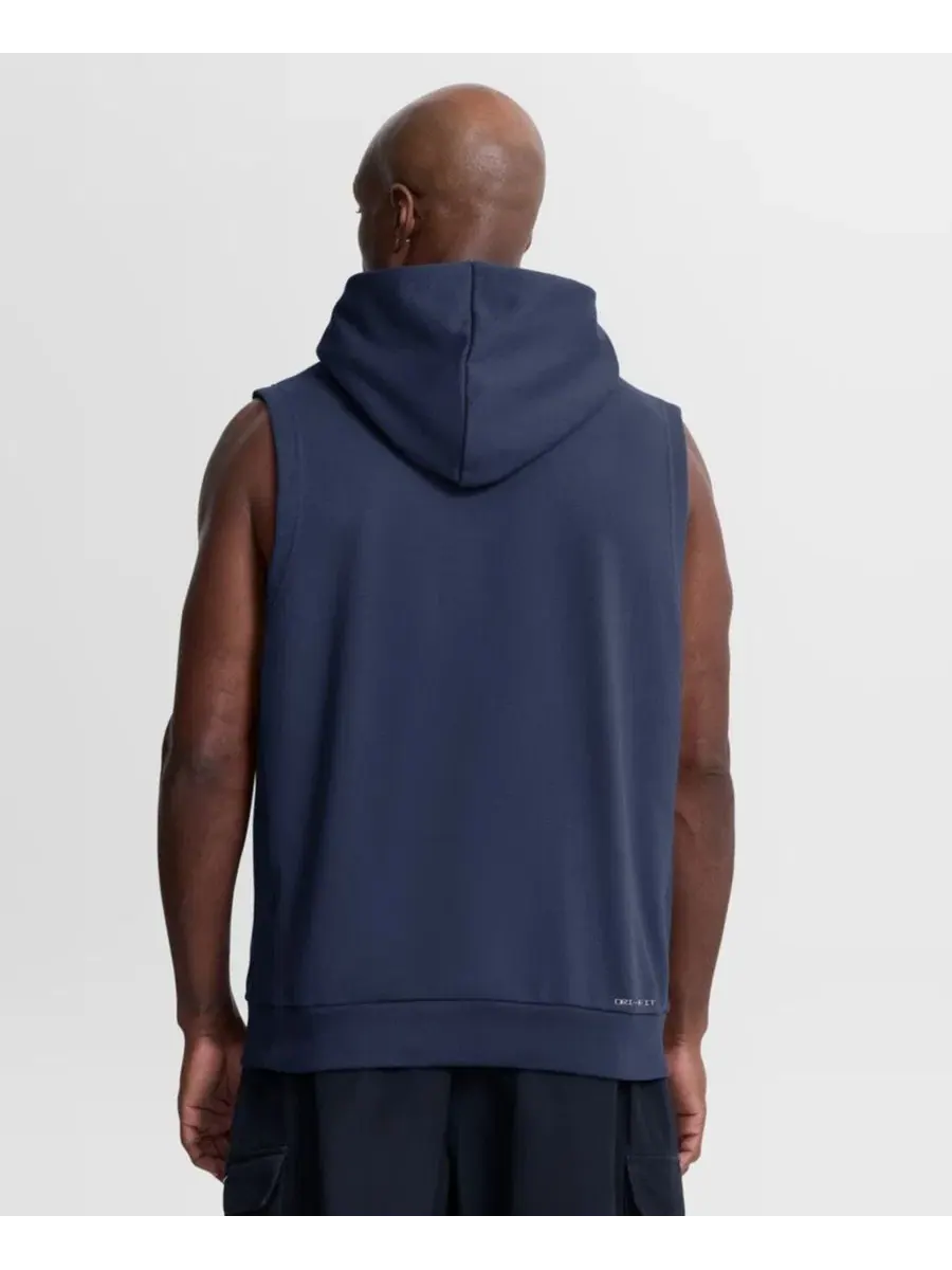 Безрукавка с капюшоном Dri-FIT Nike — изображение 2 из 4, темно-синий