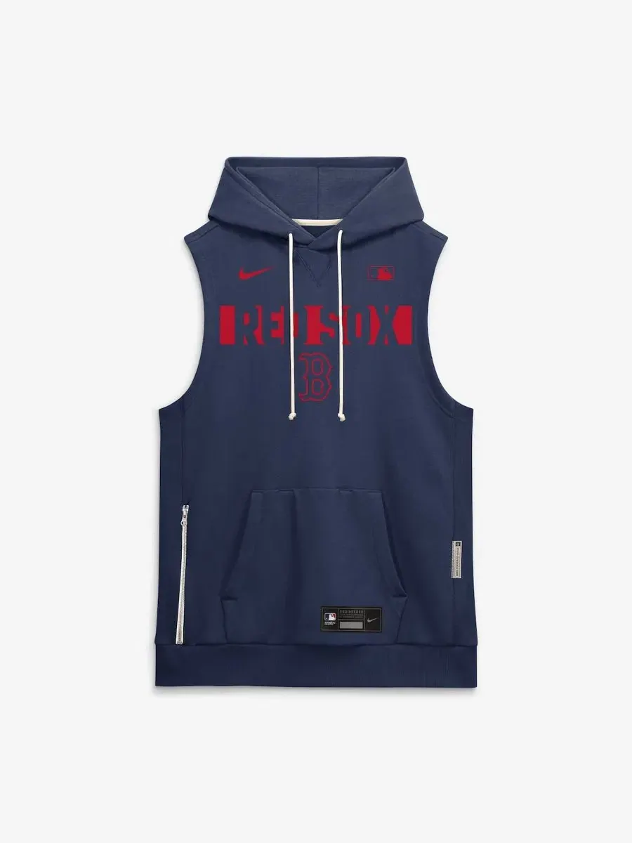 Безрукавка с капюшоном Dri-FIT Nike — изображение 4 из 4, темно-синий