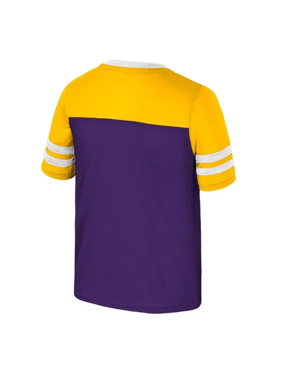 Colosseum Футболка Big Girls Purple LSU Tigers Princess Bubblegum Bling — изображение 3 из 3, фиолетовый