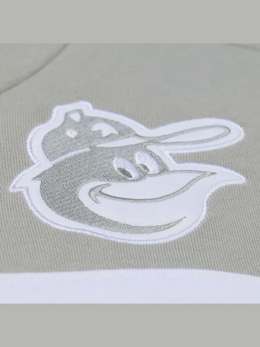 Худи-оверсайз с капюшоном Thunderstorm Head Coach Mitchell & Ness — изображение 2 из 4, серый