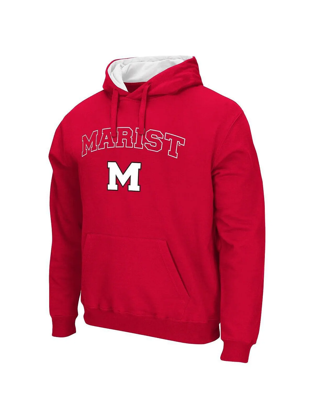 Мужская толстовка с капюшоном red marist red foxes arch & logo Colosseum — изображение 2 из 3, красный