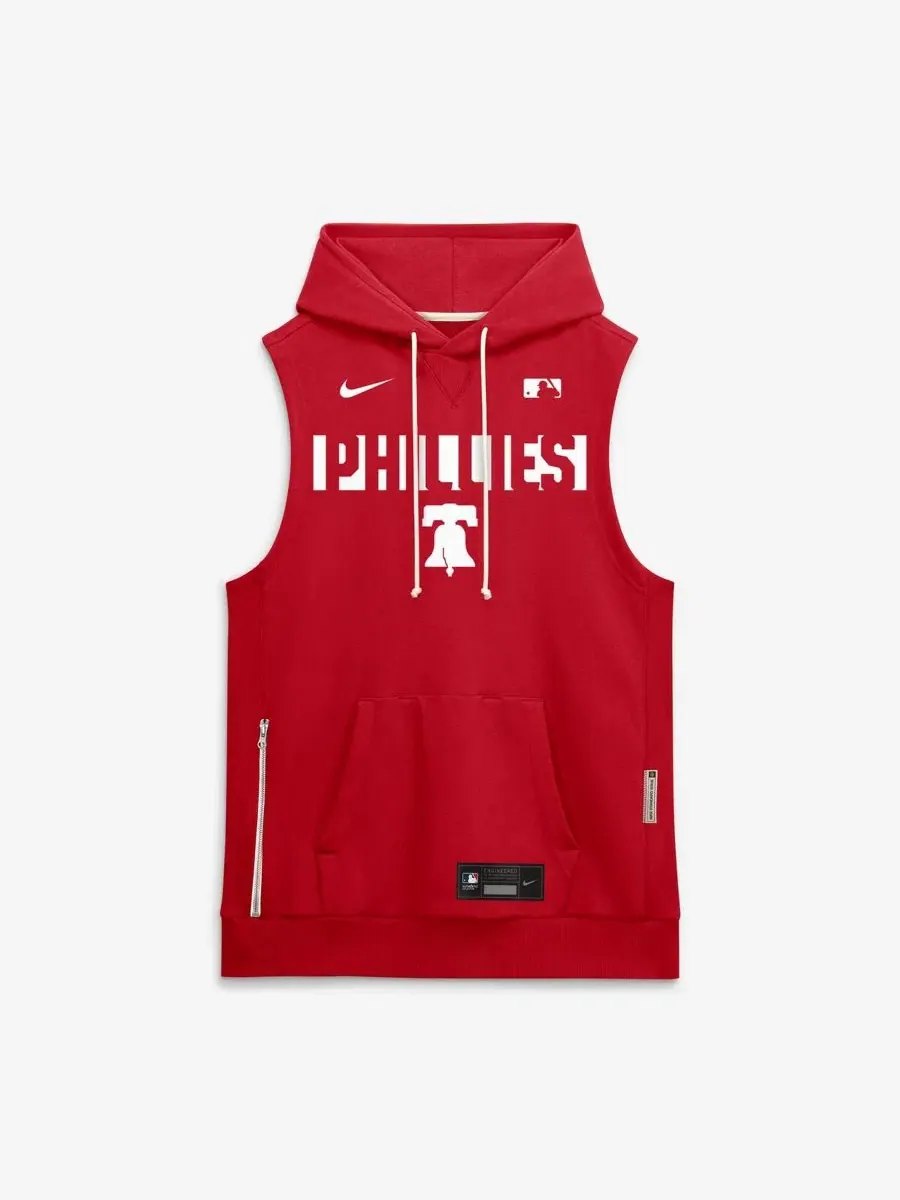 Безрукавка с капюшоном Philadelphia Phillies Nike — изображение 4 из 4, красный