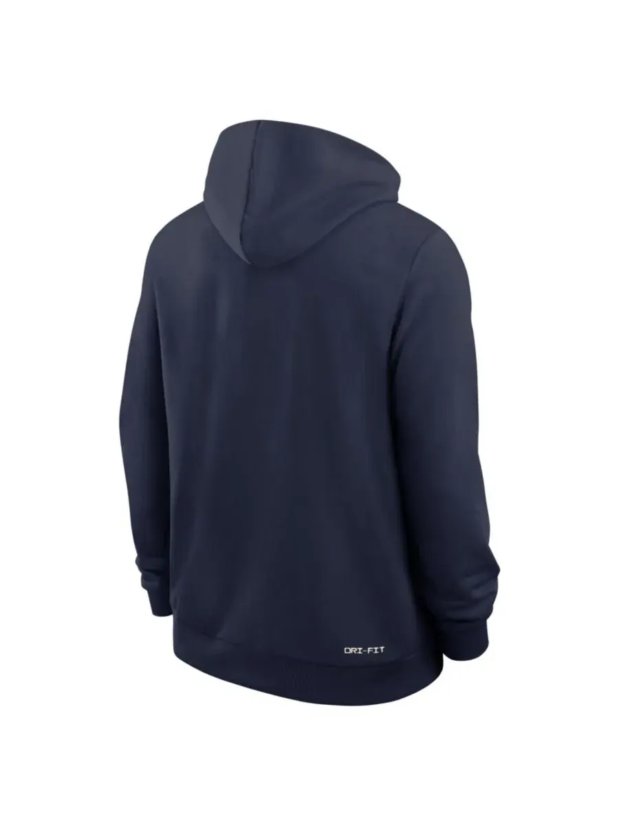 Худи с капюшоном Arizona Wildcats Dri-FIT Standard Issue Nike — изображение 3 из 4, темно-синий