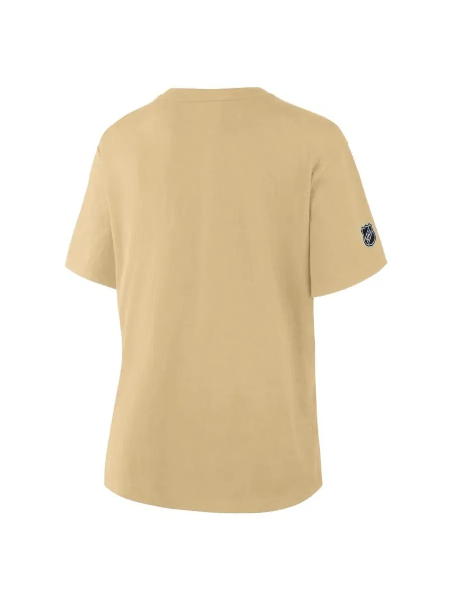 Футболка с коротким рукавом Vegas Golden Knights Authentic Pro Fanatics — изображение 2 из 5, золото