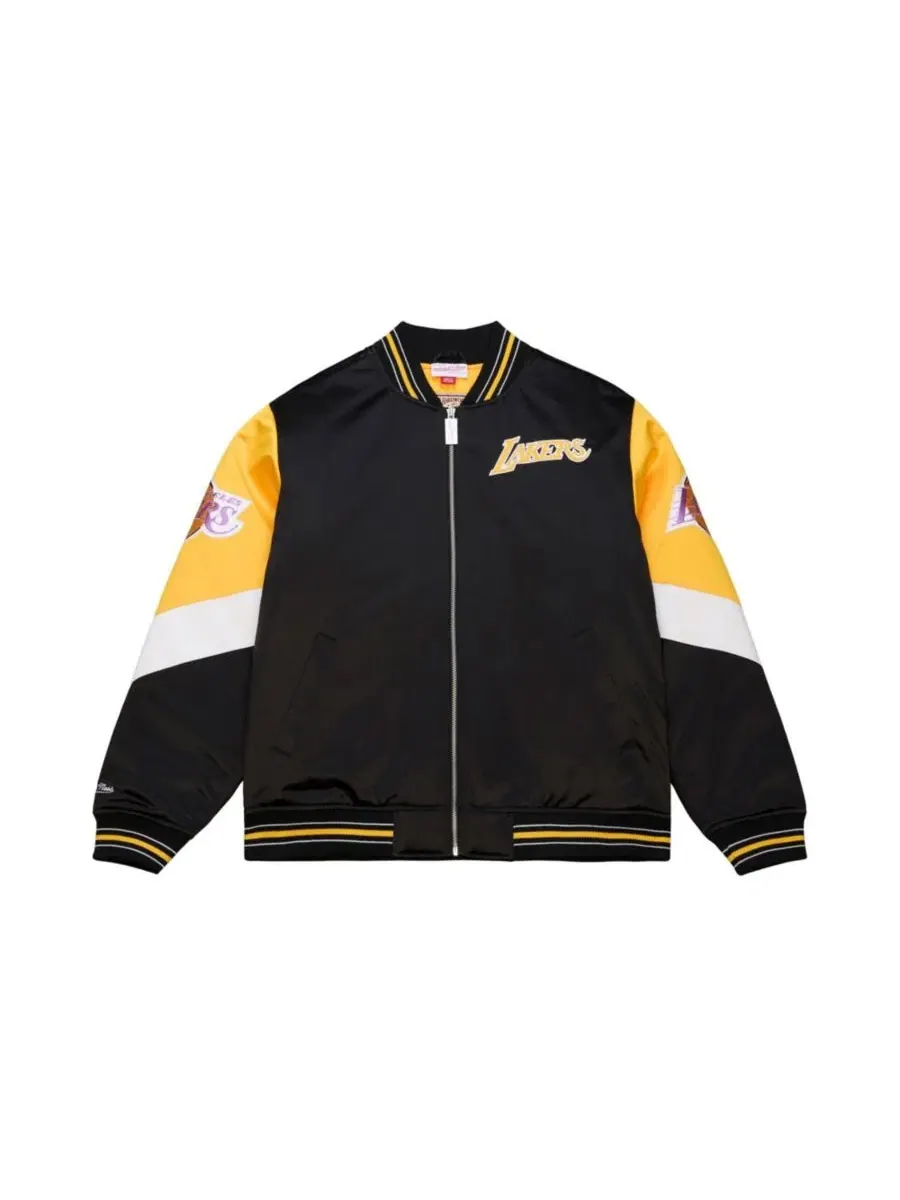 Куртка на молнии с принтом Throw It Back Mitchell & Ness — изображение 4 из 5, черный