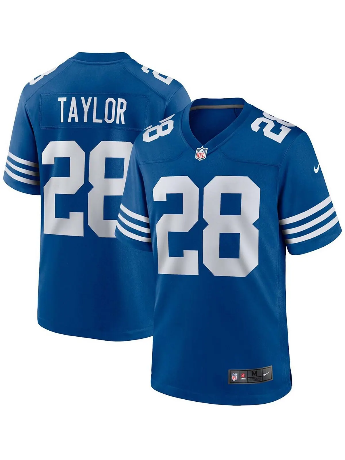 Мужская майка Джонатана Тейлора Royal Indianapolis Colts Alternate Game Nike — изображение 1 из 3, королевский
