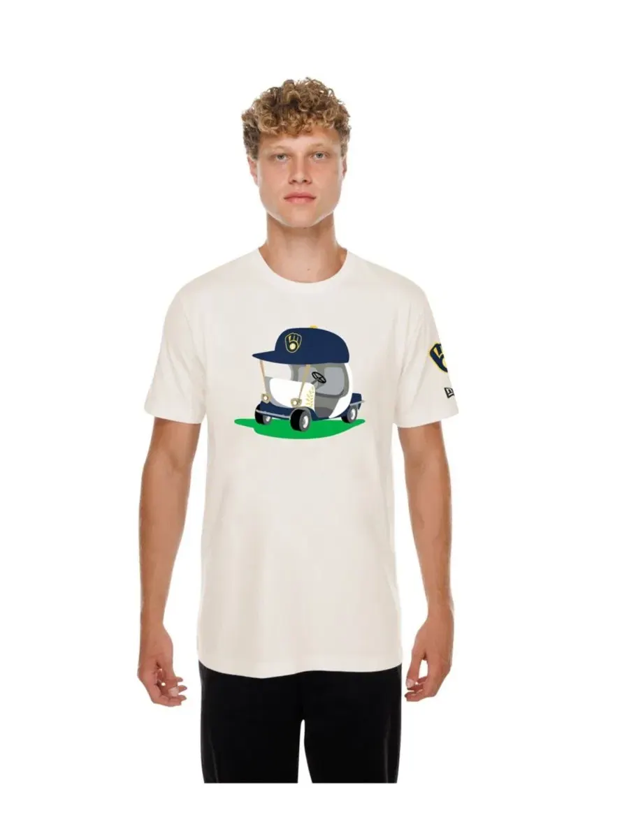 Футболка с принтом Golf Mascot New Era — изображение 1 из 2, прозрачный