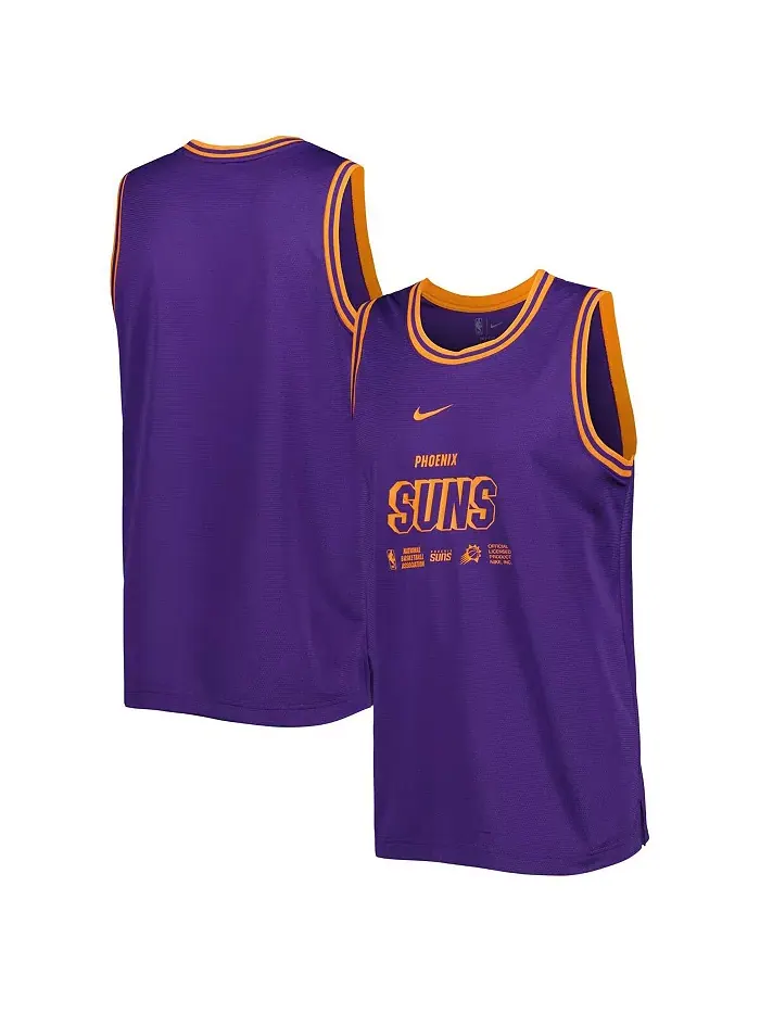 Мужская фиолетовая майка Courtside DNA Performance Phoenix Suns Nike — изображение 1 из 1