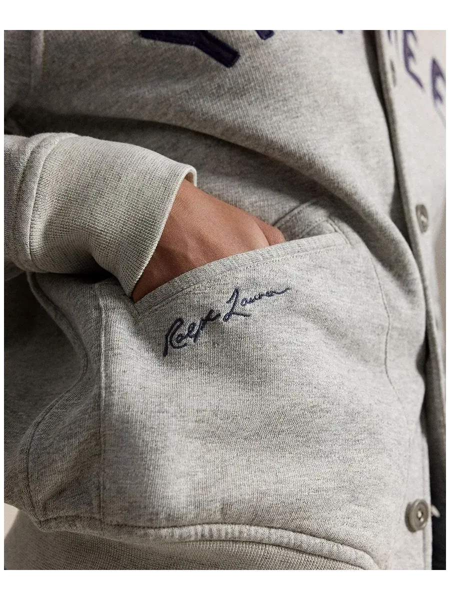 Худи с патчами Yankees Polo Ralph Lauren, Loft Heather — изображение 5 из 9