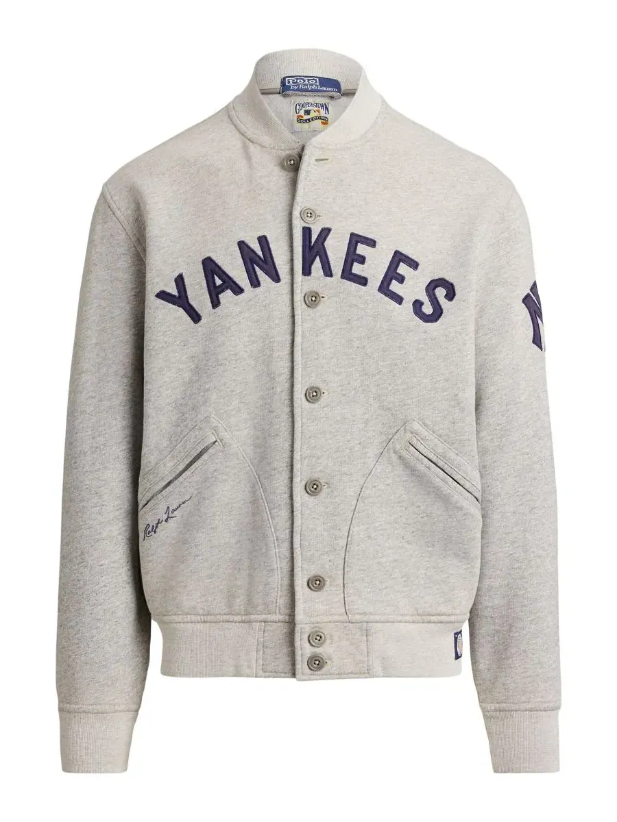 Худи с патчами Yankees Polo Ralph Lauren, Loft Heather — изображение 9 из 9
