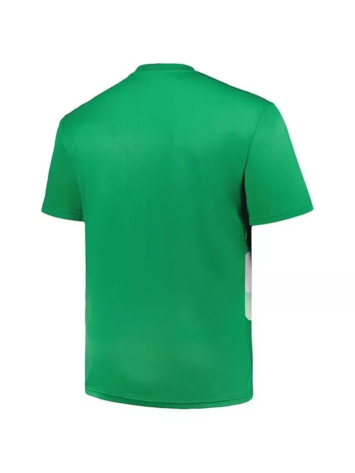 Мужская сублимированная футболка Kelly Green Boston Celtics Big and Tall Fanatics — изображение 3 из 3