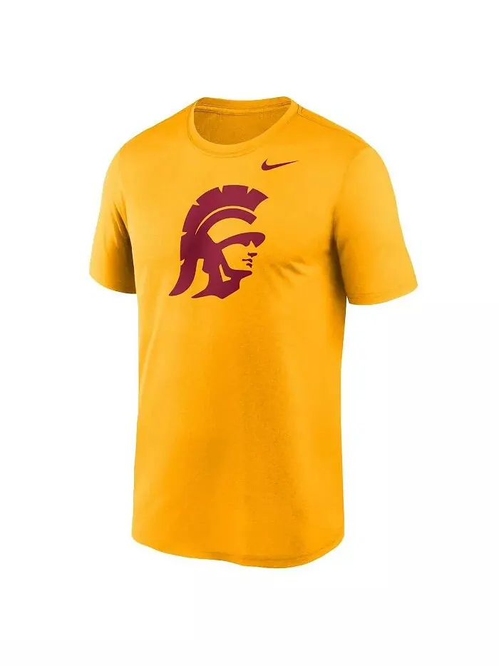 Мужская золотая футболка USC Trojans Primetime Legend с альтернативным логотипом Nike — изображение 2 из 3