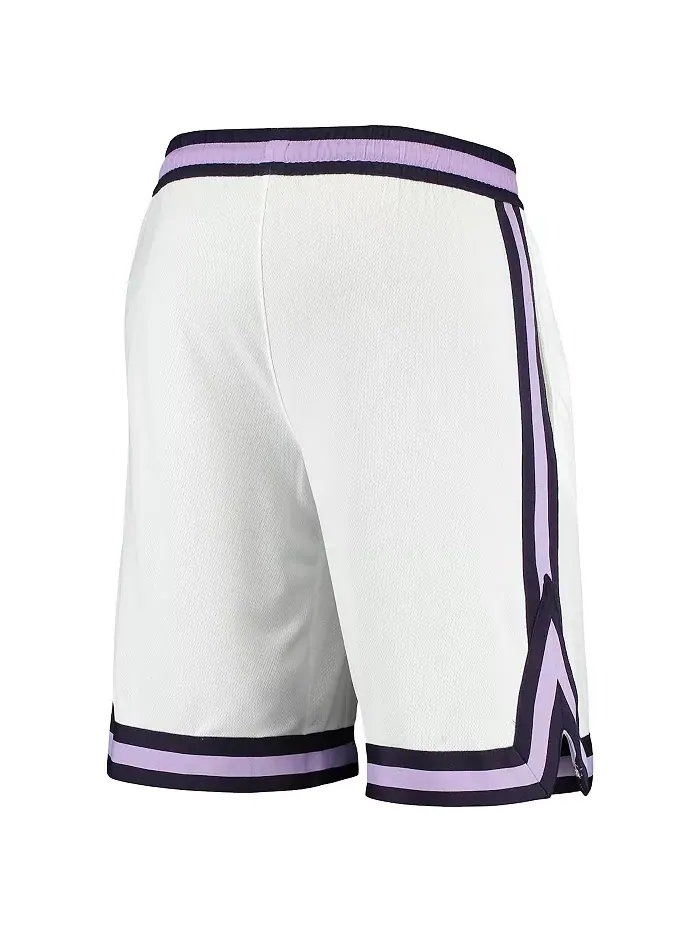 Мужские белые баскетбольные шорты Kansas State Wildcats реплика Nike — изображение 3 из 3