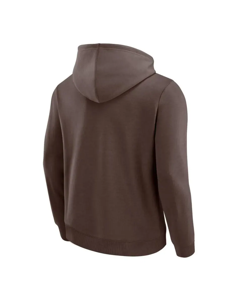 Fanatics Коллекция Darius Rucker: мужская коричневая толстовка Cleveland Browns — изображение 2 из 3, коричневый