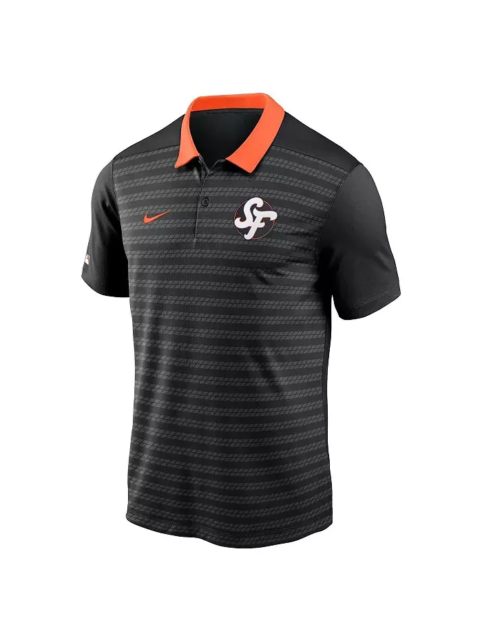 Мужская черная поло San Francisco Giants 2025 City Connect Authentic Collection Victory Performance — изображение 2 из 3
