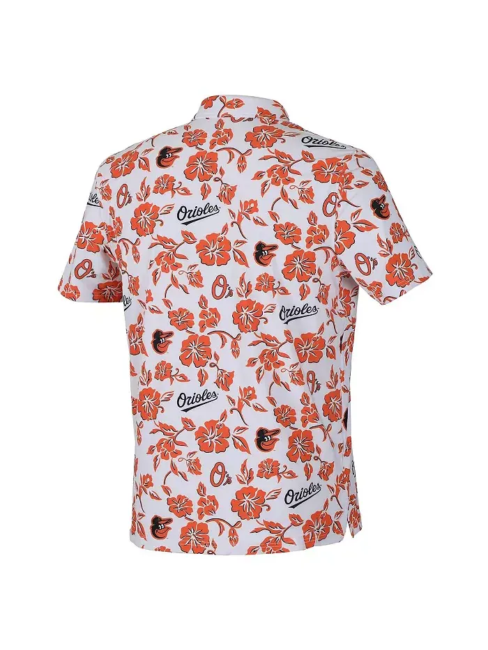 Мужская белая поло PUA Performance Baltimore Orioles Reyn Spooner — изображение 2 из 3