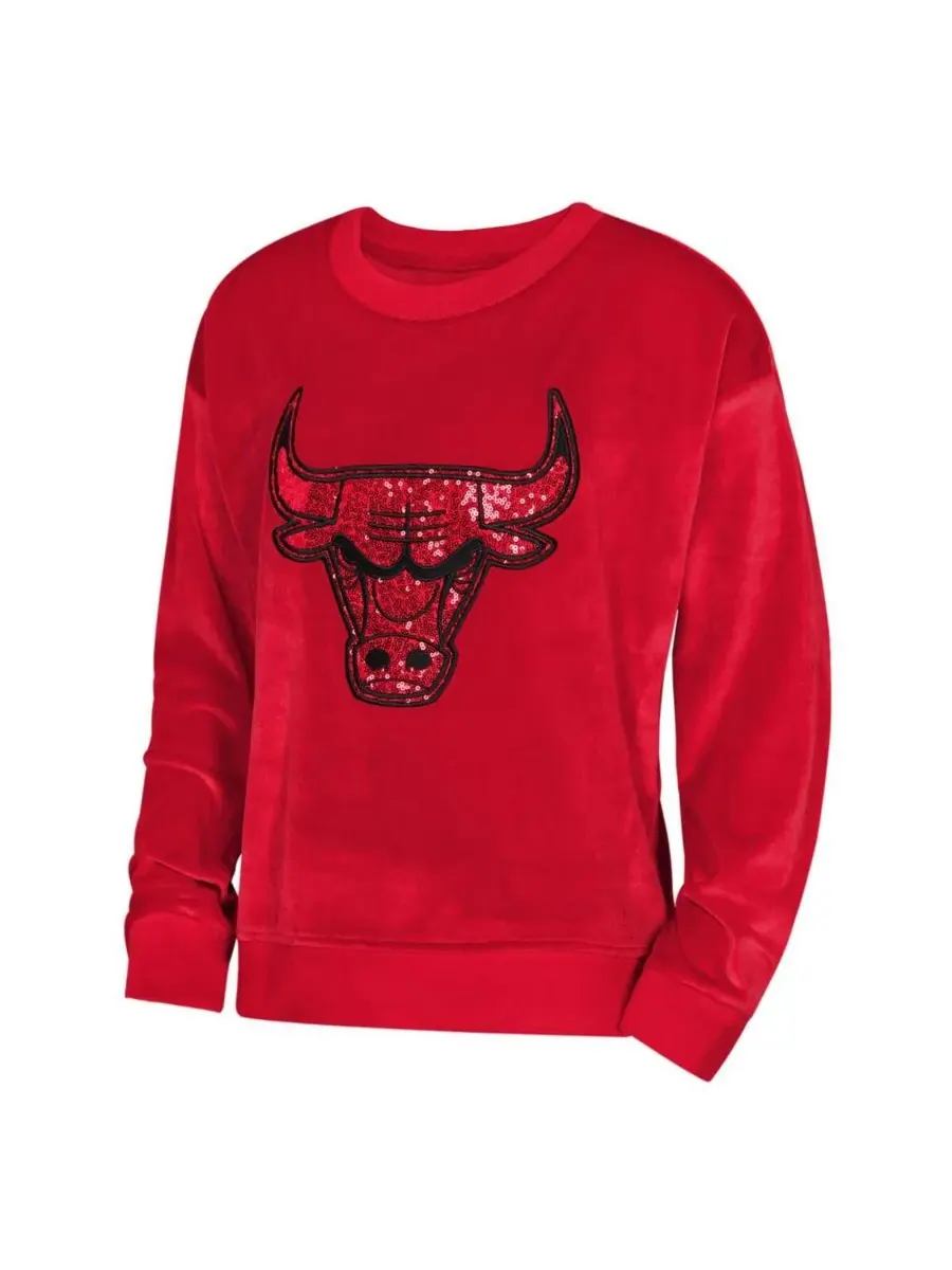 Outerstuff Толстовка Big Boys and Girls Red Chicago Bulls Step Back — изображение 3 из 3, красный