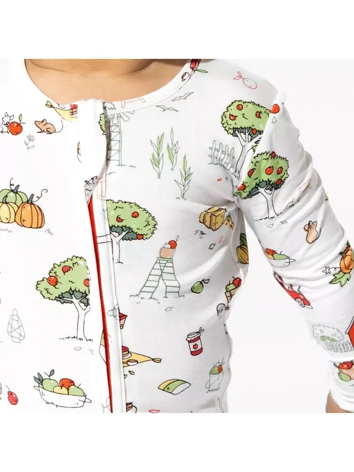 Унисекс комбинезон Baby Fall Vibes Convertible Footie Bellabu Bear — изображение 3 из 3