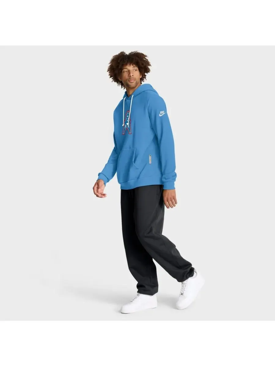 Nike Мужская светло-голубая толстовка Tennessee Titans Sideline Standard Issue Alt 2 Dri-FIT — изображение 3 из 5