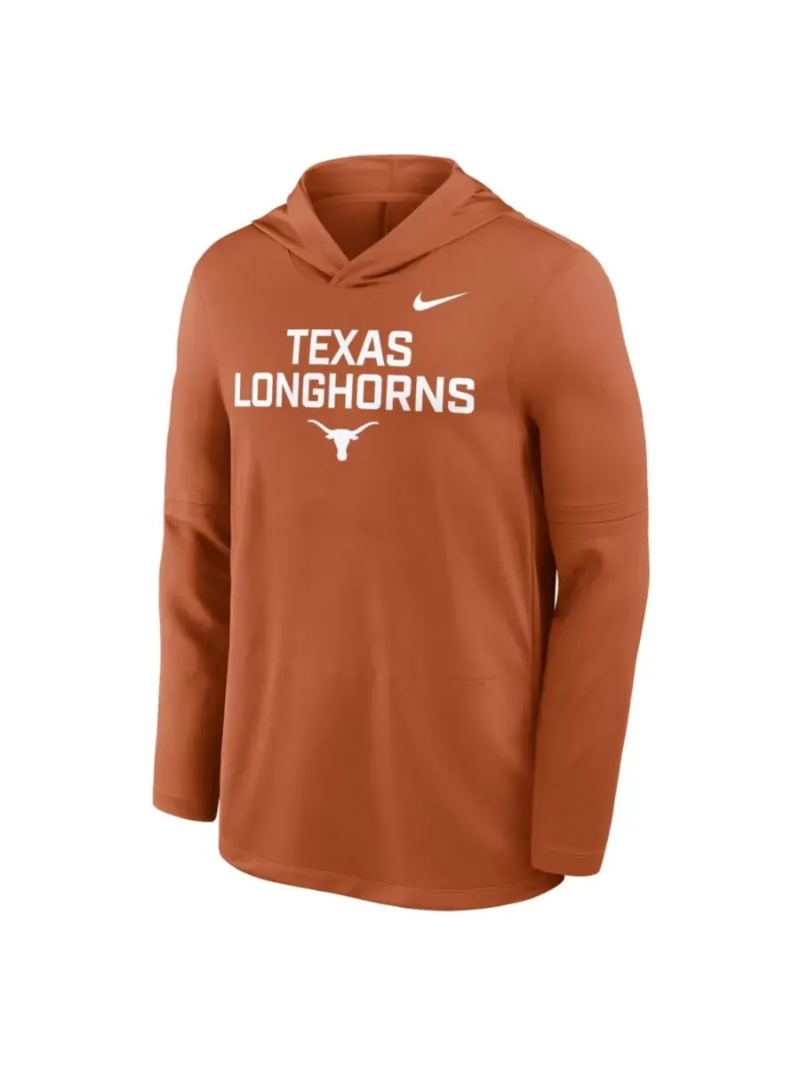 Nike Мужская футболка с длинными рукавами и принтом Texas Orange Texas Longhorns 2025 Sideline — изображение 5 из 5