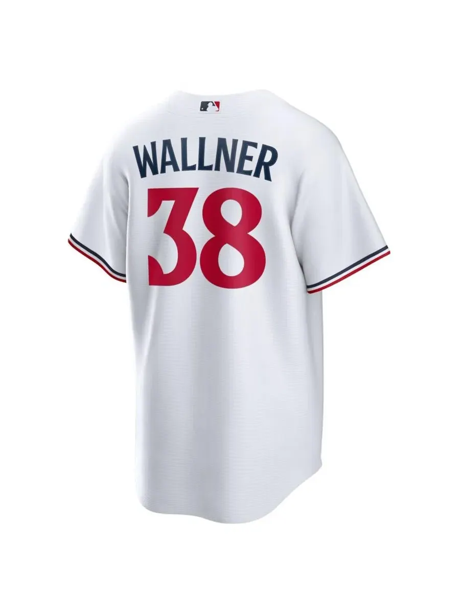 Мужская футболка с имитацией вышивки Matt Wallner Home Jersey Nike — изображение 3 из 3, белый