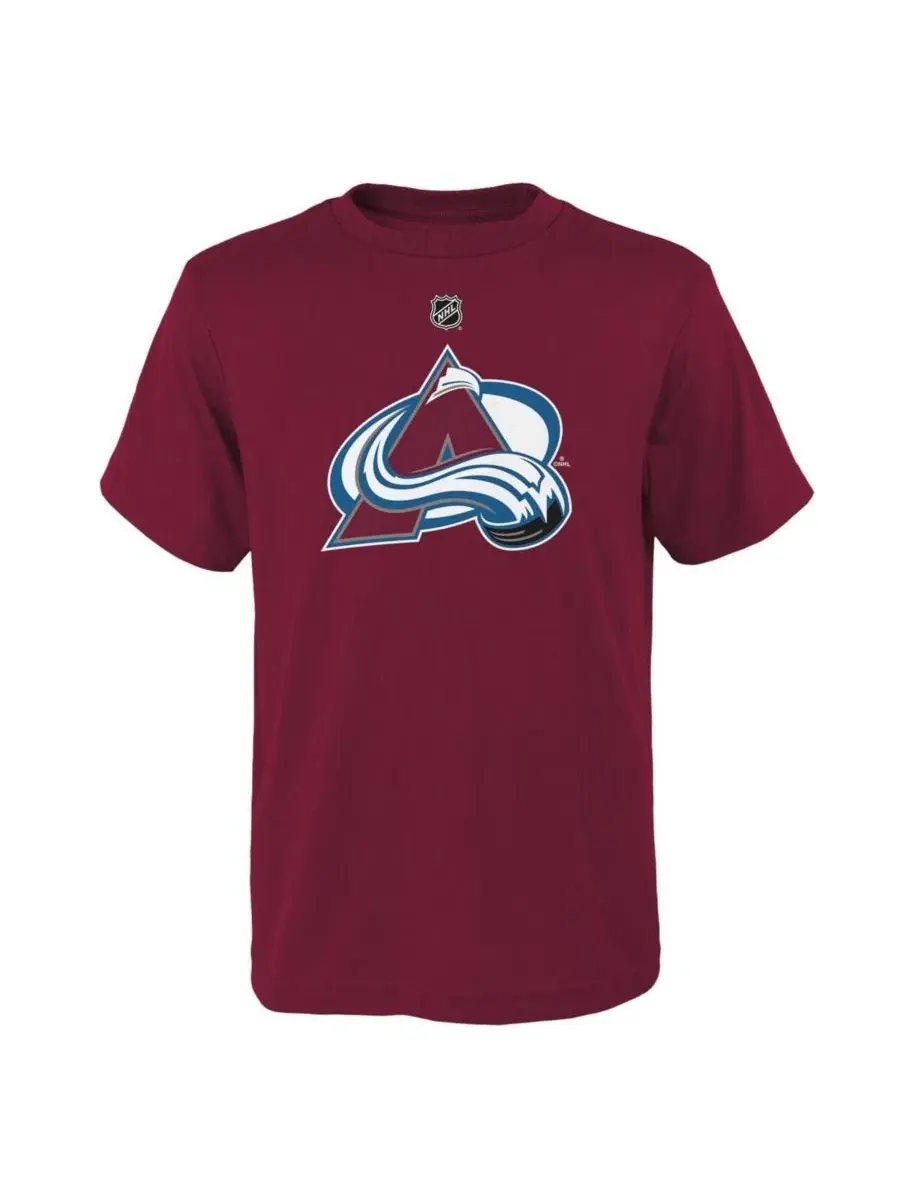 Футболка с принтом Colorado Avalanche Outerstuff — изображение 1 из 1, бордовый