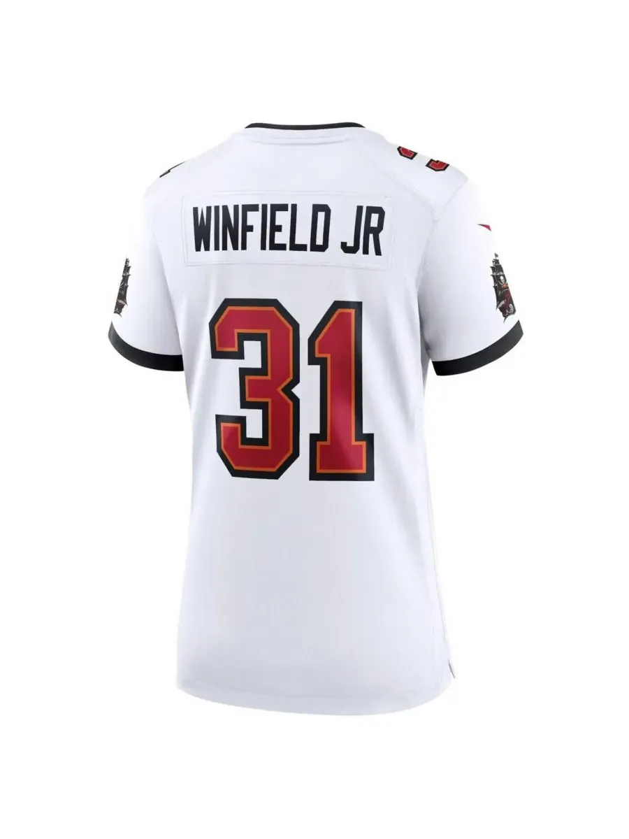 Женская игровая футболка команды Tampa Bay Buccaneers Антуана Уинфилда-младшего из олова Nike — изображение 3 из 5, белый
